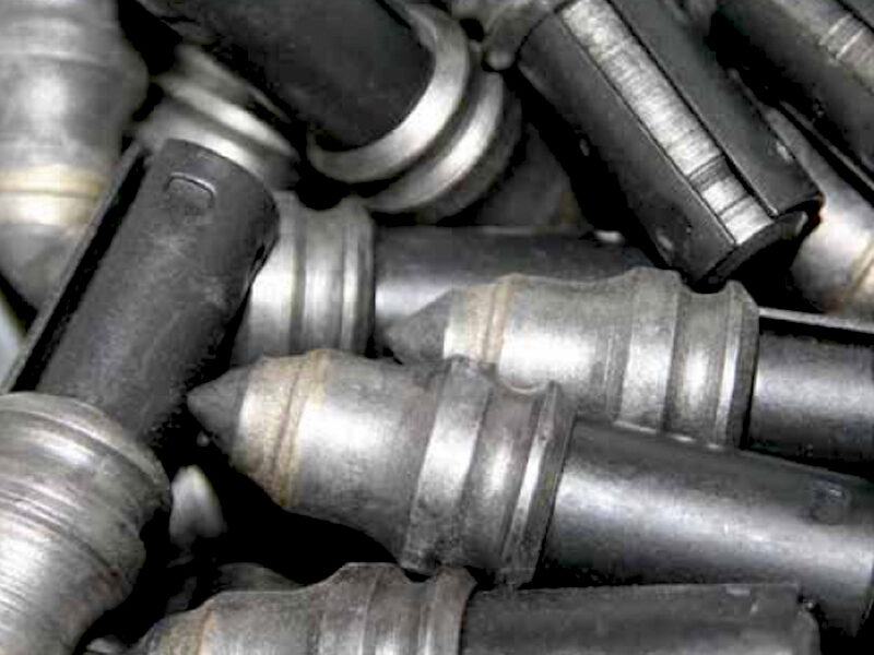 Close up of bullet teeth