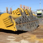 under bucket with attachments