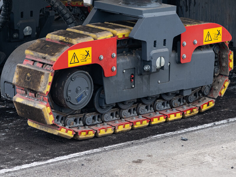 close up of tracks