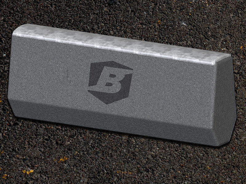 close up of grouser bar