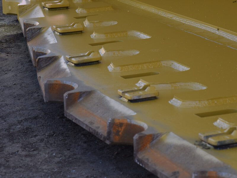 Close up of a Moldboard