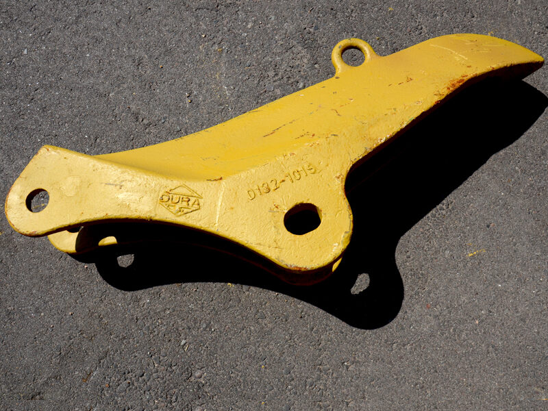 close up of shank guard