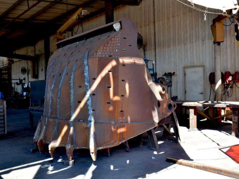 bucket project in progress