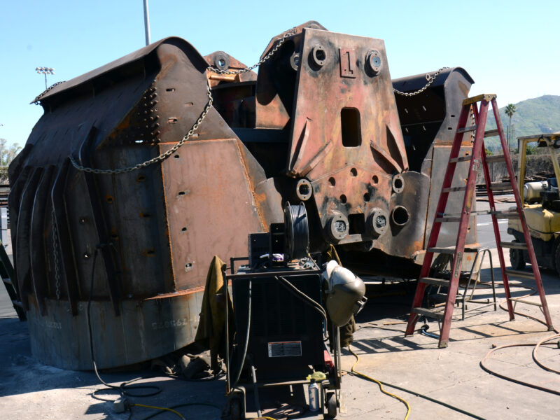 Large equipment in progress
