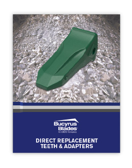 PDF Link - Bucyrus Blades. Direct Replacement Teeth & Adapters. Catalogue
