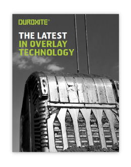 PDF Link - Duroxite. The latest in overlay technology. Catalogue