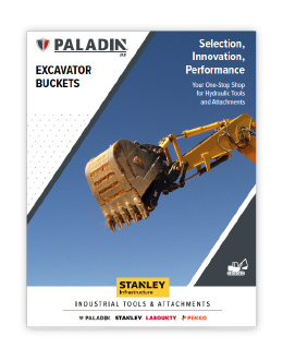 PDF Link - Paladin Excavator Buckets. Stanley Industrial Tools & Attachments. Catalogue