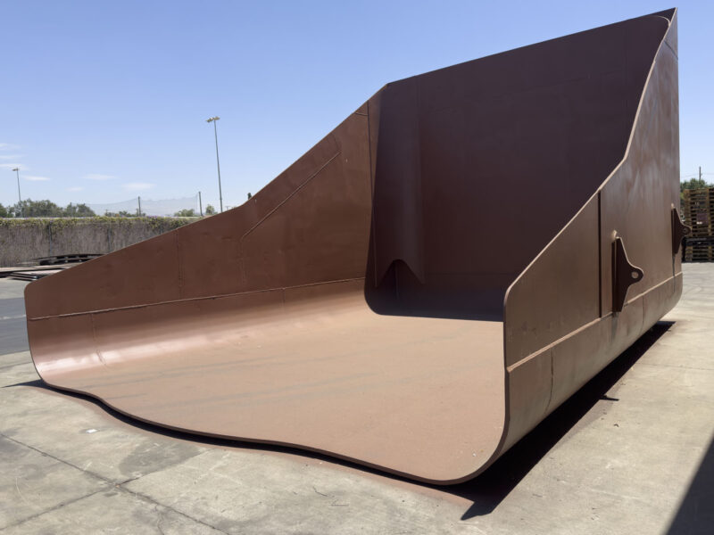 Recycling Ship Loader Pan Side View